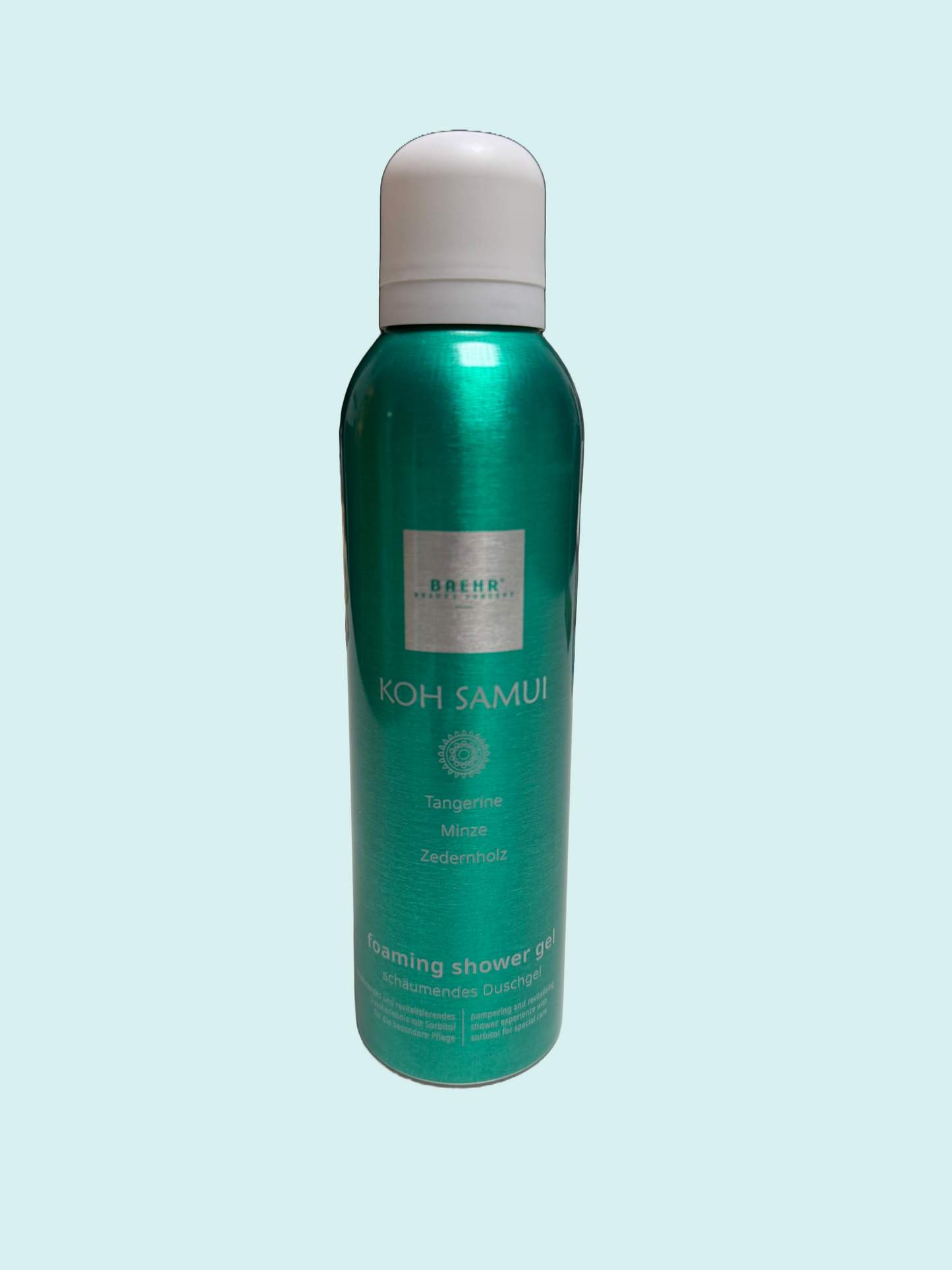 Koh Samui Foaming Shower Gel von BAEHR – Luxuriöser Duschschaum mit exotischem Duft