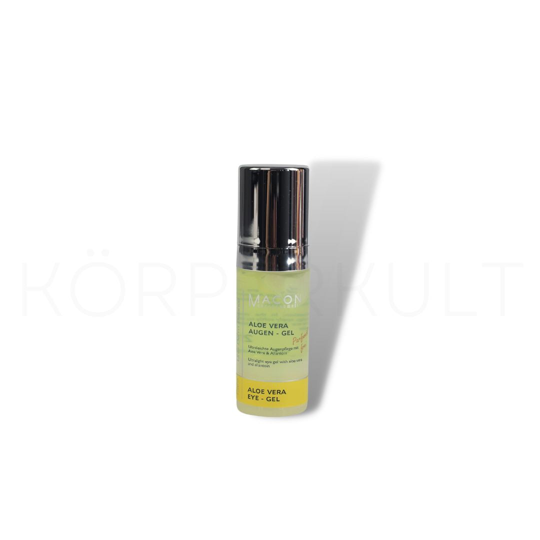 Macon Meerescosmetic Derm Balance Aloe Vera Augen Gel - 15 ml, erfrischende und feuchtigkeitsspendende Pflege für die Augenpartie
