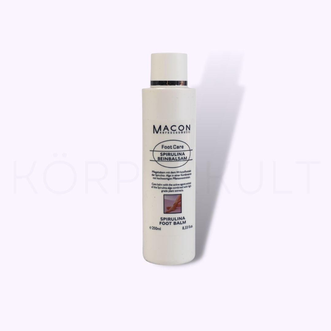 Macon Foot Care Fuß- und Beinbalsam - Produktbild, intensive Pflege für Füße und Beine, 250 ml