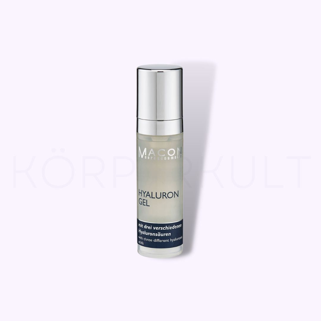 Macon Meerescosmetic Hyaluron Gel, Anwendung auf der Haut