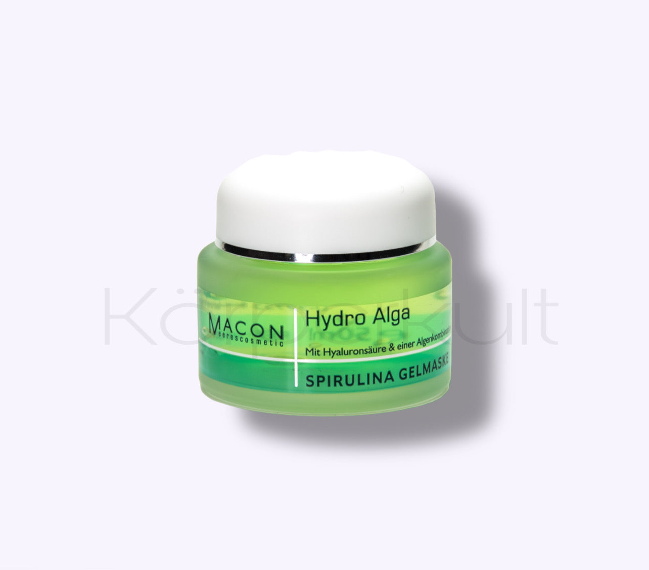 Macon Meerescosmetic Hydro Alga Gel Maske – Anwendung auf der Haut