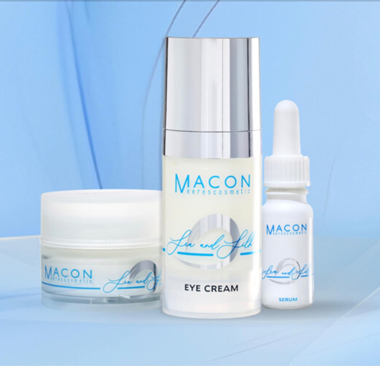 MACON Sea & Silk Hautpflege mit Seidenproteinen für trockene und feuchtigkeitsarme Haut