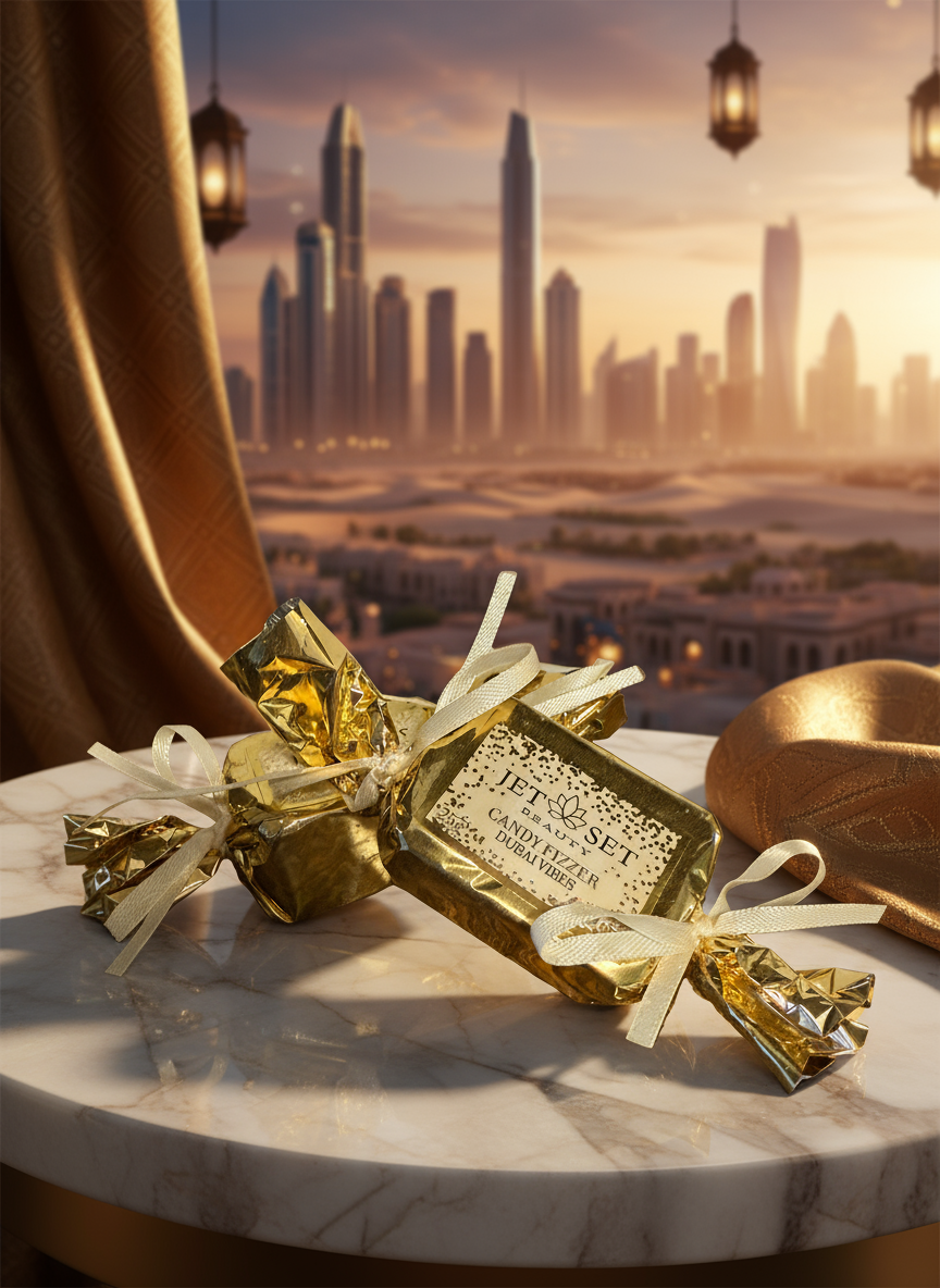 Jet Set Beauty – Candyfizzer “Dubai Vibes” Badefizzer