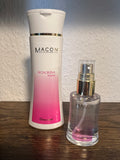 Set mit Macon Signorina Eau de Toilette und Showergel, ideal für ein luxuriöses Dufterlebnis.