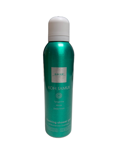 Koh Samui Foaming Shower Gel von BAEHR – Luxuriöser Duschschaum mit exotischem Duft