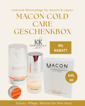 MACON Cold Care Geschenkbox – intensive Winterpflege Bundle mit Cold Care Winter Cream, Eye Cream und Lippenpflege, 8% Rabatt, nur 45,00€