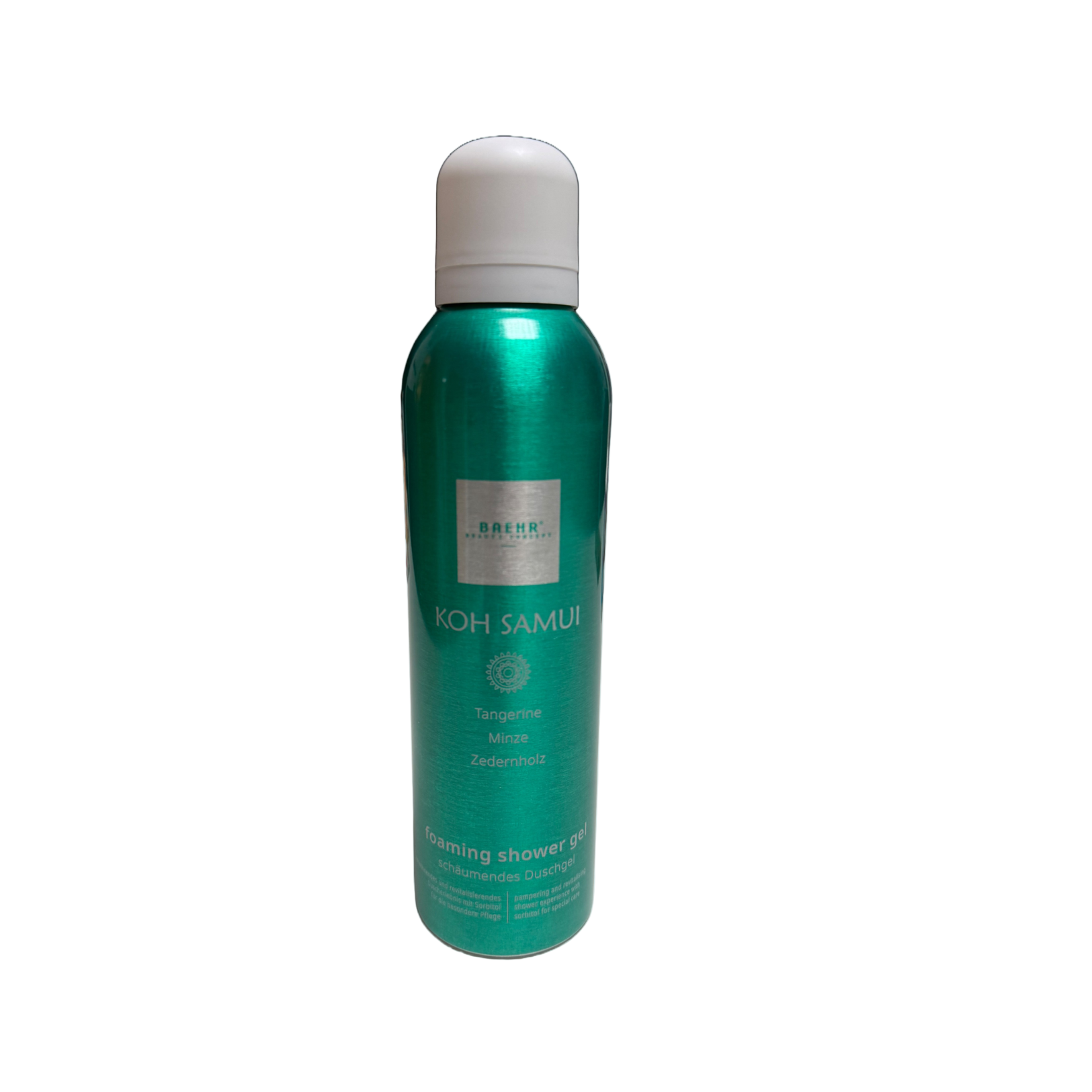 Koh Samui Foaming Shower Gel von BAEHR – Luxuriöser Duschschaum mit exotischem Duft