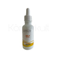 Flasche mit 30 ml Selbstbräunungstropfen, ideal für eine streifenfreie, natürliche Bräune ohne Sonneneinstrahlung.