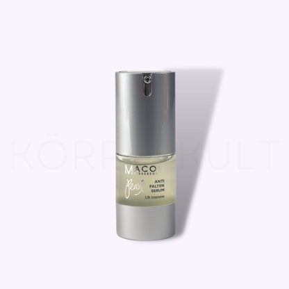 Macon Meerescosmetic Pearl Anti-Falten Serum Lift Intensive - Nahaufnahme des Flakons mit luxuriösem Design