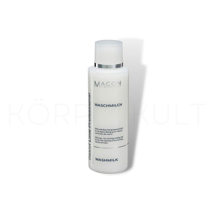  Flasche mit 200 ml seifenfreier und pH-neutraler Waschmilch, ideal für die tägliche Reinigung von Gesicht und Körper.