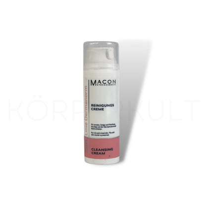 Macon Dermanorm Reinigungscreme - Produktbild, porentiefe Reinigung und schützende Pflege, 150 ml