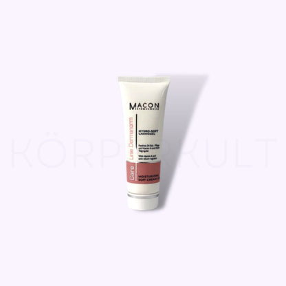 Macon Dermanorm Hydro-Soft Cremegel - Ansicht der Tube, feuchtigkeitsspendendes und talgregulierendes Gel, 50 ml
