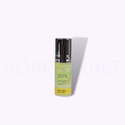 Macon Derm Balance Aloe Vera Augen Gel - Produktbild, leichtes und hydratisierendes Augengel, 15 ml