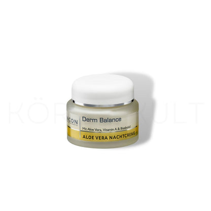 Macon Meerescosmetic Derm Balance Aloe Vera Nachtcreme - 50 ml, regenerierende Nachtpflege für sensible Haut
