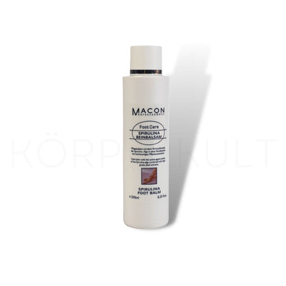 Macon Meerescosmetic Foot Care Fuß- und Beinbalsam - 250 ml, pflegender Balsam mit Algenextrakt für geschmeidige Haut