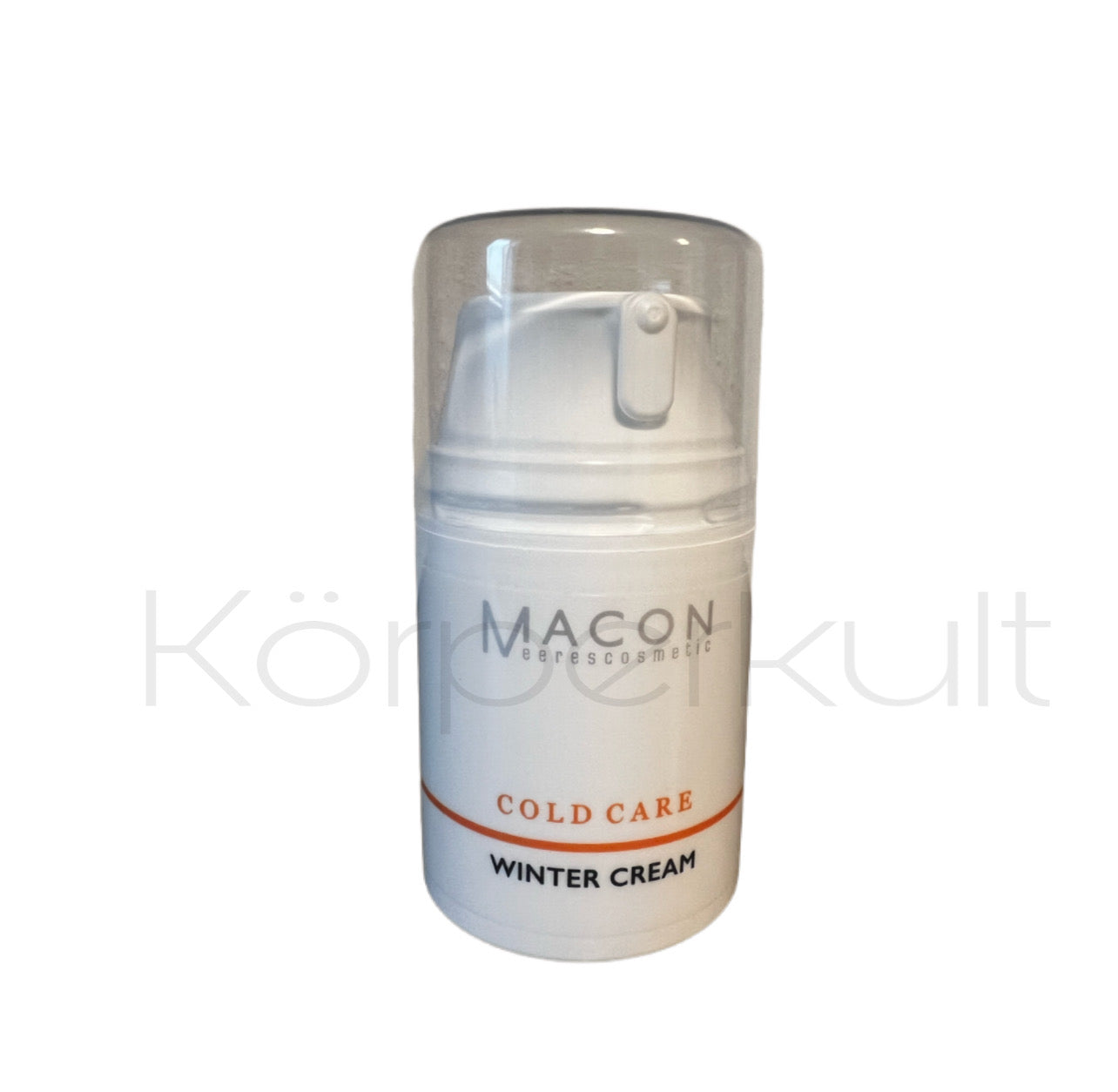Macon Meerescosmetic Cold Care Wintercreme - 50 ml Pumpspender, beruhigende und feuchtigkeitsspendende Creme für kalte Wintertage