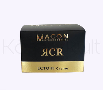 Macon Meerescosmetic RCR Regenerant Collagen Ectoin Creme in schwarzer Verpackung