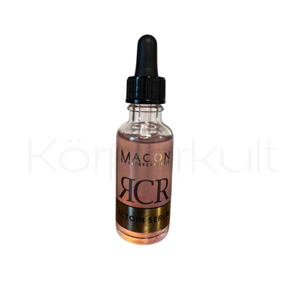 Nahaufnahme der Pipette des Macon Meerescosmetic RCR Regenerant Collagen Repair Ectoin Serums
